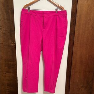 Eloquii Fuchsia Ankle Pants
